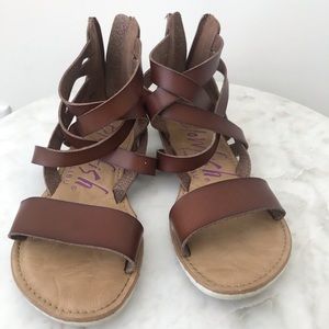 Blowfish Leather Sandal 6.5